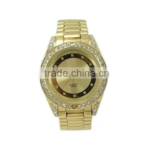 New Models New Look a Ring on the Dial Design Diamond Alloy Watches Lady Wristwatch thumbnail-5