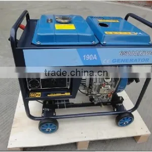 5kVA 6KVA Portable Open Welding Machine & Generator thumbnail-1