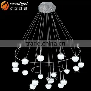 Modern LED Chips Lights Acrylic Pendant Chandelier Bottle Chandelier Lampardis OM88213-8W thumbnail-6
