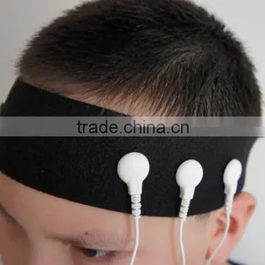 Conductive Silver Fiber Electrode Handband for EEG thumbnail-2