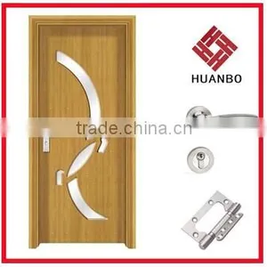 Luxury Interior Wooden Glass Door Design thumbnail-1