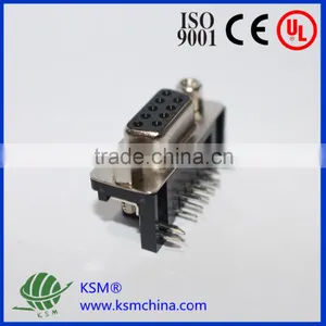 VGA Connector R/a for Board Male Female 9 Pin thumbnail-1