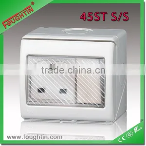 IP55 Waterproof Socket With Switch uk Socket thumbnail-1