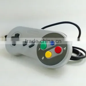 Plastic USB Controller Gaming Gamer JoyStick Joypad For NES Windows PC for MAC Computer Accessories Video Games thumbnail-5