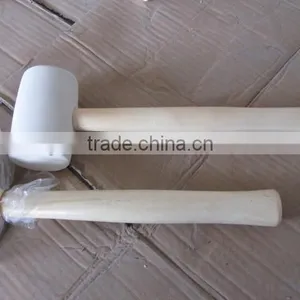 Rubber Hammer With Wooden Handle thumbnail-2