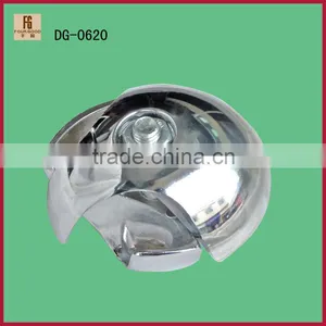 Chrome Plating Steel Pipe Cross Connector/Punch Metal Fastener/Round Tube Joints thumbnail-1