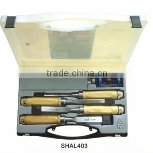 4 Pcs Wood Chisel (one Hone & Knife Shelf) thumbnail-1