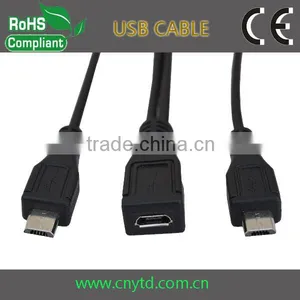 Micro USB Host Adapter OTG Cable for Samsung Mobile Phones thumbnail-4