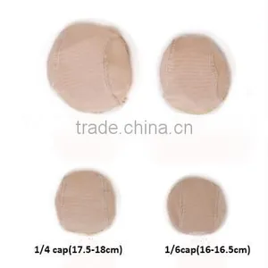 1/3&1/4 & 1/6 Round BJD Wig Cap Doll Hair Wig Accessory thumbnail-2