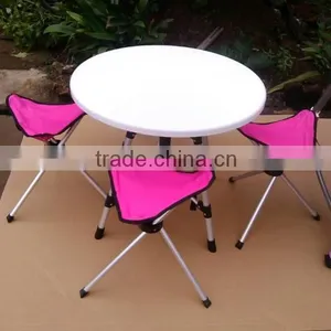 Plastic Folding Outdoor Table and Chair Sets thumbnail-1