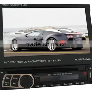 Newest 7" Inch Car Stereo/Audio/DVD/CD/CD-R/CD-RW/MP3/WMA Player thumbnail-4