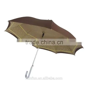 Gray Golor Double Layers Heat Protection Umbrella thumbnail-1