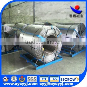 Calcium Silicon Cored Wire / Ferro Calcium Cored Wire for Steelmaking thumbnail-3
