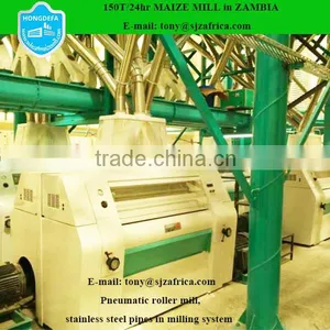 10-500 Ton Zambia Running Sifted Maize Flour Milling Machines thumbnail-3