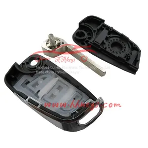 3 Button With Logo for Citroen Flip Key Cover 307 Blade thumbnail-2