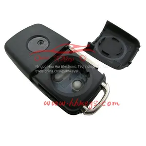 VW Remote Key Flip Key Shell 3 Button VW Key(with Screw, Words on the Side) thumbnail-3