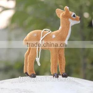 Taxidermy Deer Unstuffed Animals Real Looking Deer Hanging Toy thumbnail-5