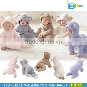 Pure Color Baby Cotton Romper Designs Boutique Girl Clothing Newborn Baby Clothing thumbnail-6