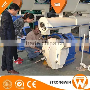 Hot Sale Strongwin Stainless Steel 1t/h Rabbit Ox Sheep Cattle Feed Pellet Mill Machine for Sale thumbnail-4