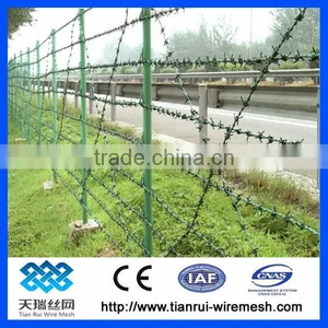 Galvanized/pvc Coated Barbed Wire (reverse Twist or Nromal Twist ) thumbnail-6