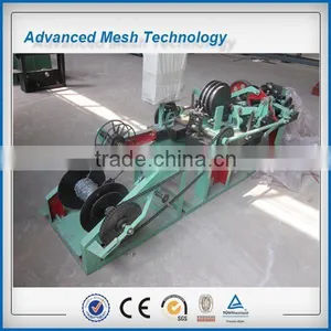 All Types of Galvanized Barbed/ Thorn Wire Fencing Making Machines China Factory thumbnail-2