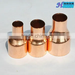 Red Copper Reducing Coupling for Air Conditioning System thumbnail-2