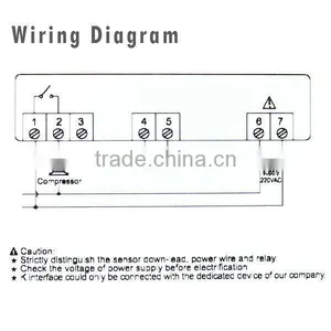 Digital Mini Microcomputer Temperature Controller Refrigerator Thermostat 220V thumbnail-6