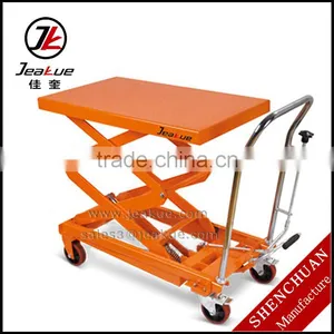 Best Quality Hydraulic Foot Pump Scissor Lift Table thumbnail-1