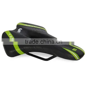 YAFEE - 1019 Sports Bicycle Saddle MTB Prolong Saddle PU Leather Hollow Saddle Racing Bicycle Parts thumbnail-2
