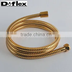 Polished Brass Flexible Matel Shattaf Hose/ACS Approved & According to TUV thumbnail-1