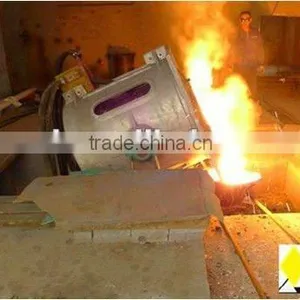 METAL MELTING FURNACE/Aluminum/copper/iron/steel Induction Melting Furnace/Tilting Type thumbnail-1