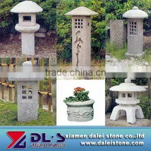Outdoor Stone Japanese Garden Lantern thumbnail-1