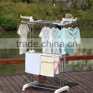 Foldable 3 Layers Clotheslines Drying Rack Laundary Clothes Hanger thumbnail-2
