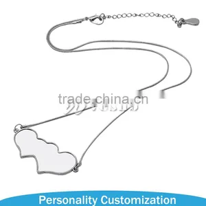 Best VeSub Sublimation New Premium Quality Blank Chain Necklace Wholesale thumbnail-3