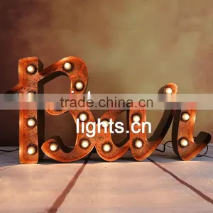 Antique Light up Letters thumbnail-6