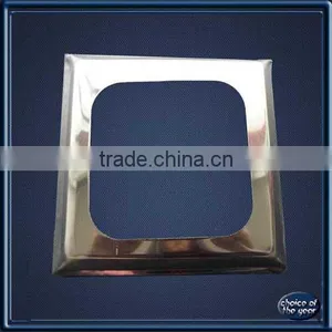 AISI304 201 Mirror/Brush Finish Square Stainless Steel Base Cover thumbnail-1