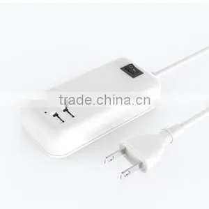 4 Usb Charger Desktop Socket 5V 30w USB CHARGER With AC Cablle Usa Cable uk Cable eu Cable Aus Cable thumbnail-1