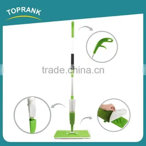 Toprank Multifuction Telescopic Aluminium Pole 2 In 1 Spray Mop Floor Cleaning Microfiber Water Spray Mop With Window Squeegee thumbnail-1
