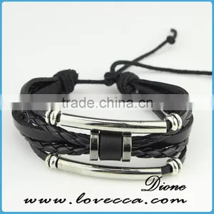 Braided Adjustable Nautical Leather Bracelets for Women thumbnail-5