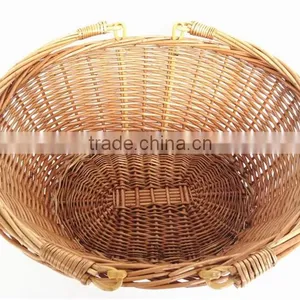 Willow Basket Material Cheap Supermaket Basket Cone Basket thumbnail-1