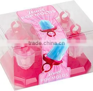 Jewel Ice Pop Molds and Plastic Popsicle Ice Lolly Molds thumbnail-5