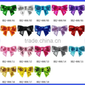 4.5cm Grosgrain Wholesale Sequins Hair Bows Awesome Sequins Bows thumbnail-1