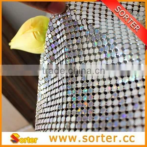 Oilproof Light-weight Metallic Sequin Cloth Kitchen Curtains Hanging Draperies thumbnail-4