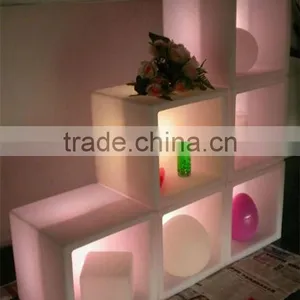Nightclub Used Led Lighting Carbinet / PE Material Rechargeable Bar Used Combined Led Carbinet thumbnail-4