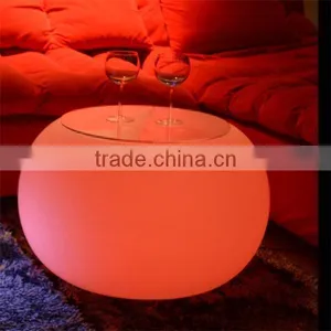 Hookah Lounge Round LED Glowing Furniture for Strip Club With 2 Years Warranty thumbnail-5