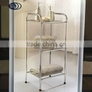 Stainless Steel Metal Commercial Bathroom Towel Rack thumbnail-2