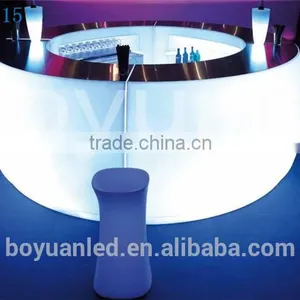 Led Shop Showroom Reception Counter Designs Home Party Light up Bar Counter thumbnail-2