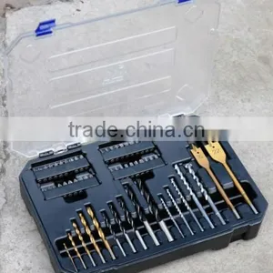 58PCS Drills & Bits Set(SCREWDRIVER BIT/HIGH SPEED DRILL BITS/BIT HOLDER) thumbnail-1