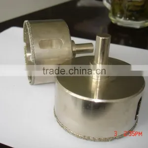 Wet and Dry Electroplated Diamond Hole Saw Bits in Different Size for Drilling Marble thumbnail-1