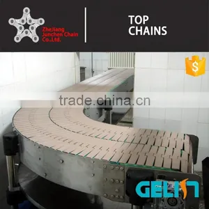 843 Series Embedded Roller Chain Plastic Flat Top Chain thumbnail-6